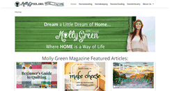 Desktop Screenshot of mollygreen.com